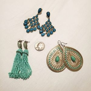 Blue Earrings Bundle
